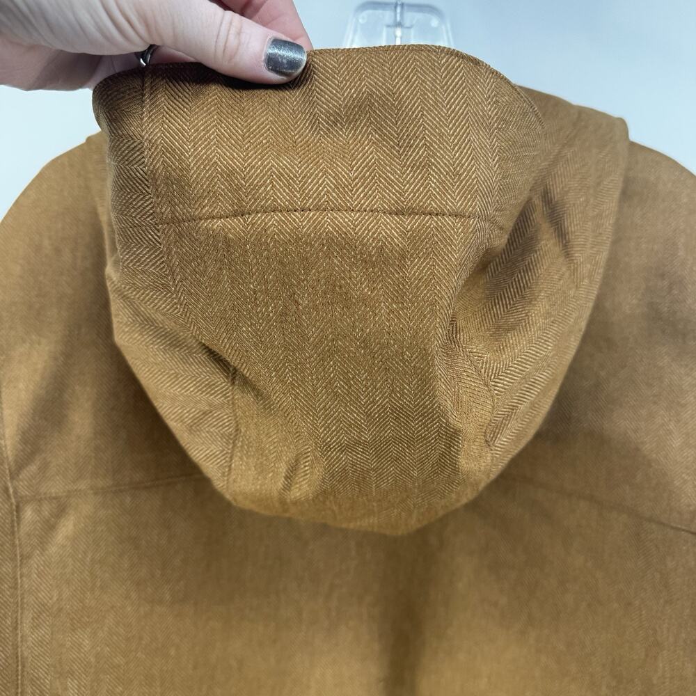 Columbia Women's Brown Hooded Rain Jacket - Picture 12 of 15